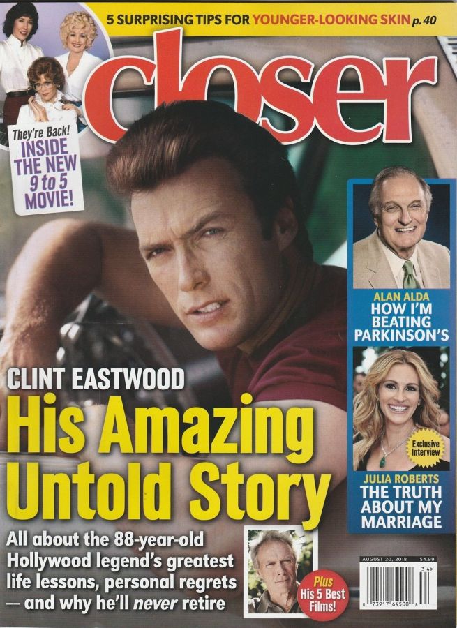 CLOSER WEEKLY magazine side cover 20 August 2018