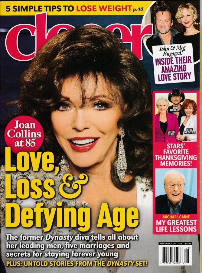 CLOSER WEEKLY magazine side cover 26 November 2018