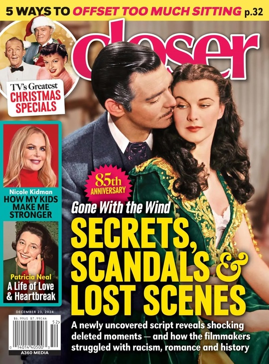 CLOSER WEEKLY magazine side cover 23 December 2024