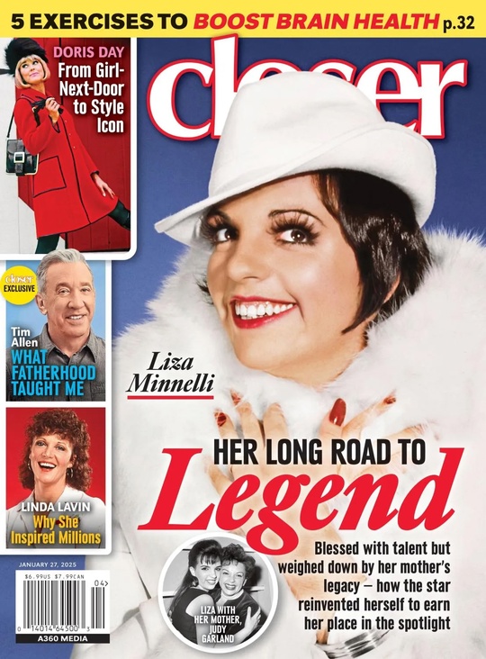 CLOSER WEEKLY magazine side cover 27 January 2025
