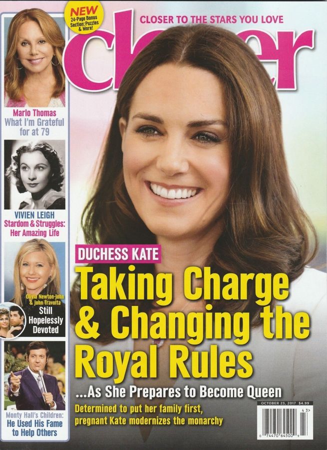 CLOSER WEEKLY magazine side cover 23 October 2017