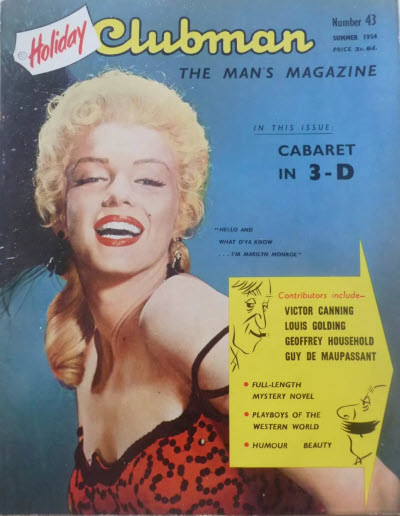 CLUBMAN magazine side cover Issue 43 Summer 1954