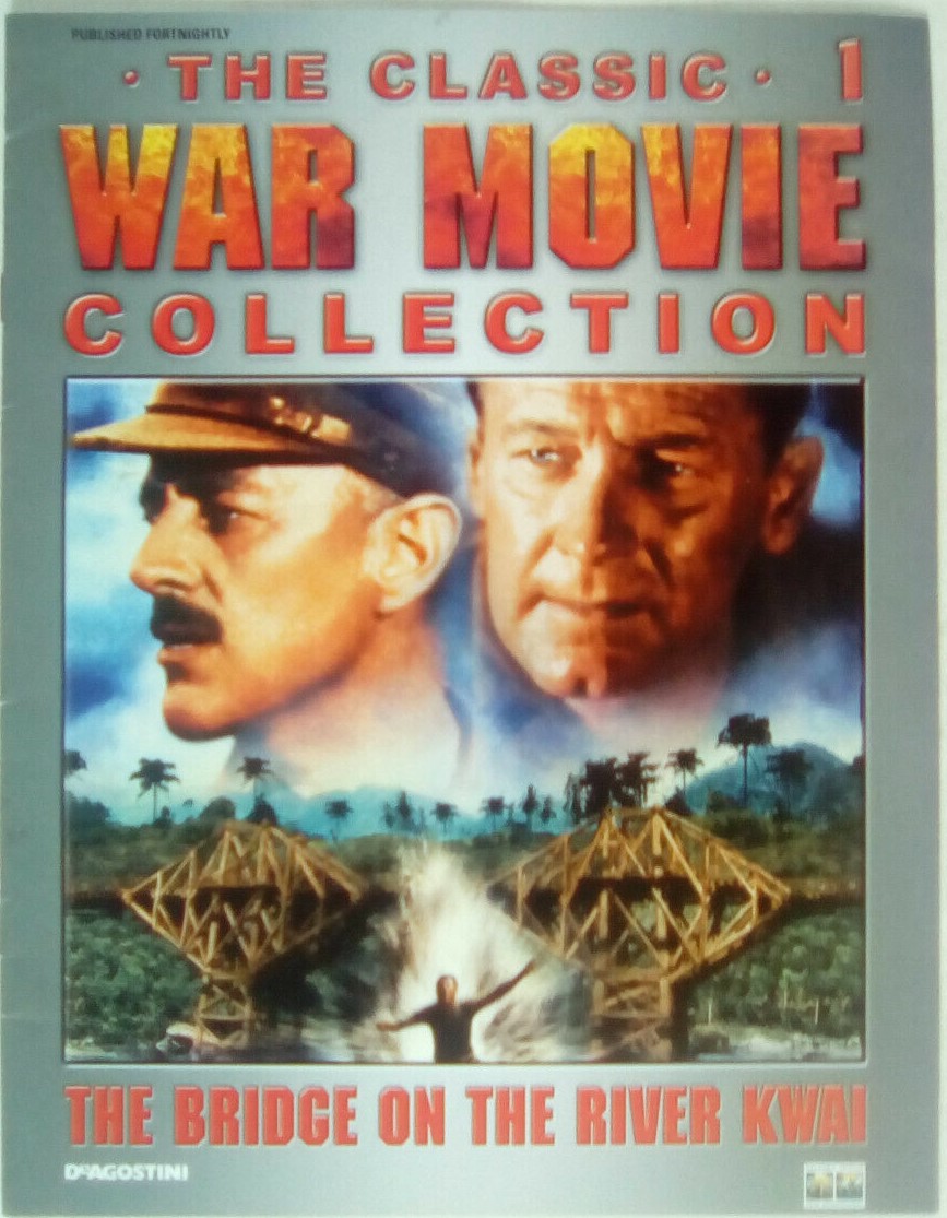 CLASSIC WAR MOVIE COLLECTION magazine side cover Issue 1   