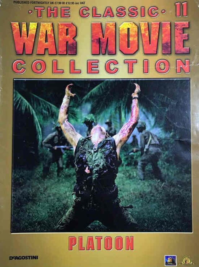 CLASSIC WAR MOVIE COLLECTION magazine side cover Issue 11   