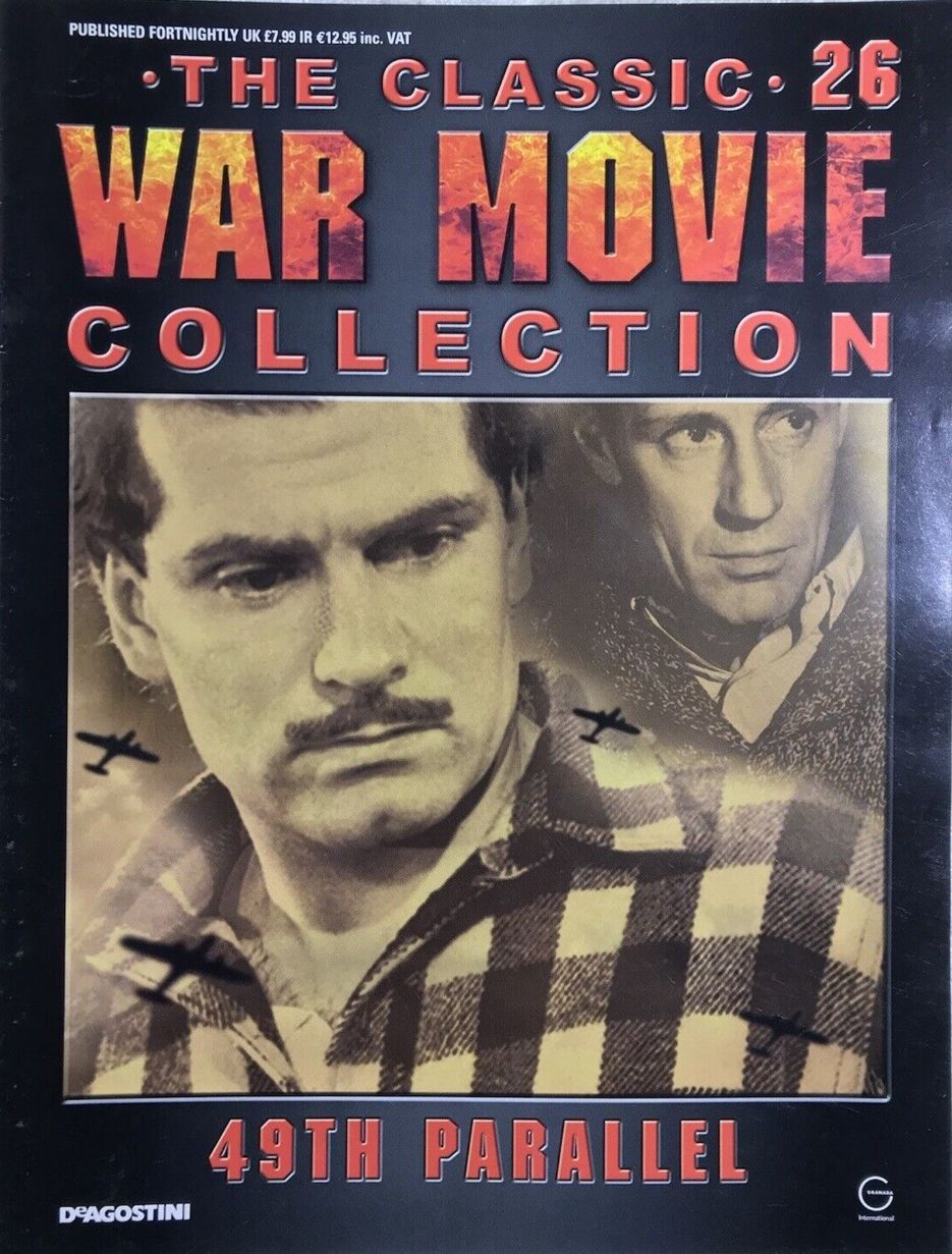 CLASSIC WAR MOVIE COLLECTION magazine side cover Issue 26   