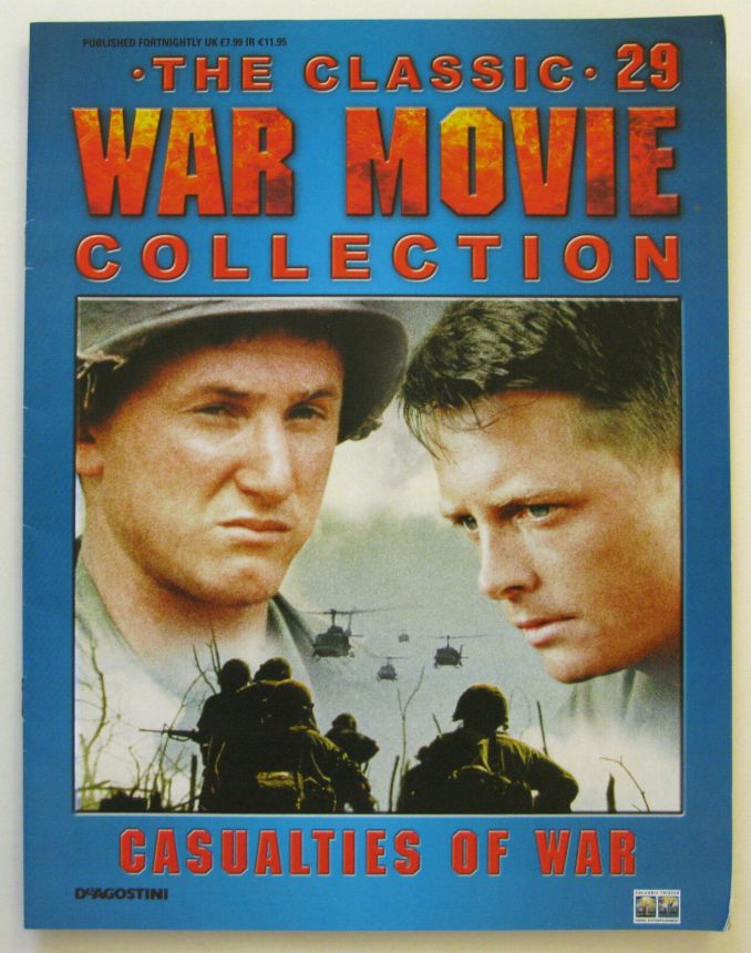 CLASSIC WAR MOVIE COLLECTION magazine side cover Issue 29   