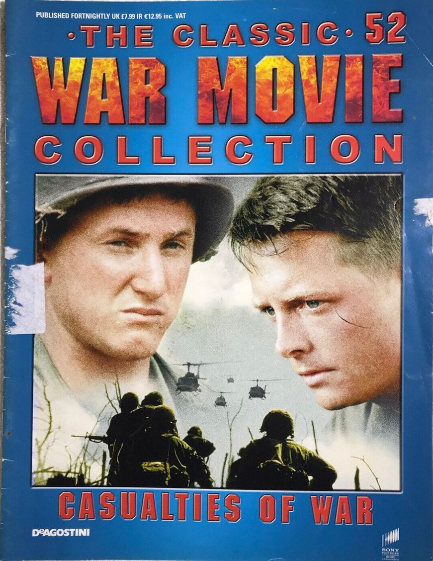 CLASSIC WAR MOVIE COLLECTION magazine side cover Issue 52   