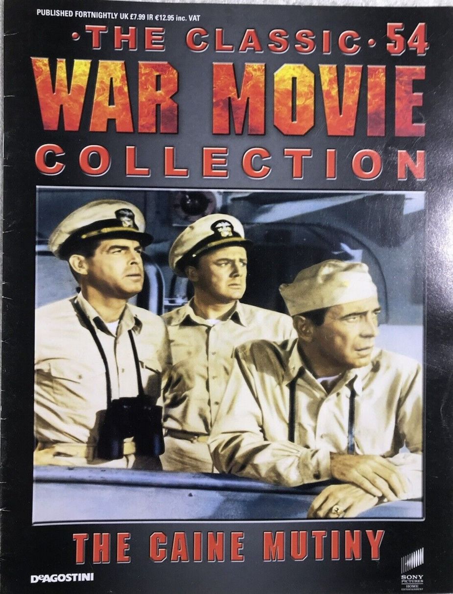 CLASSIC WAR MOVIE COLLECTION magazine side cover Issue 54   