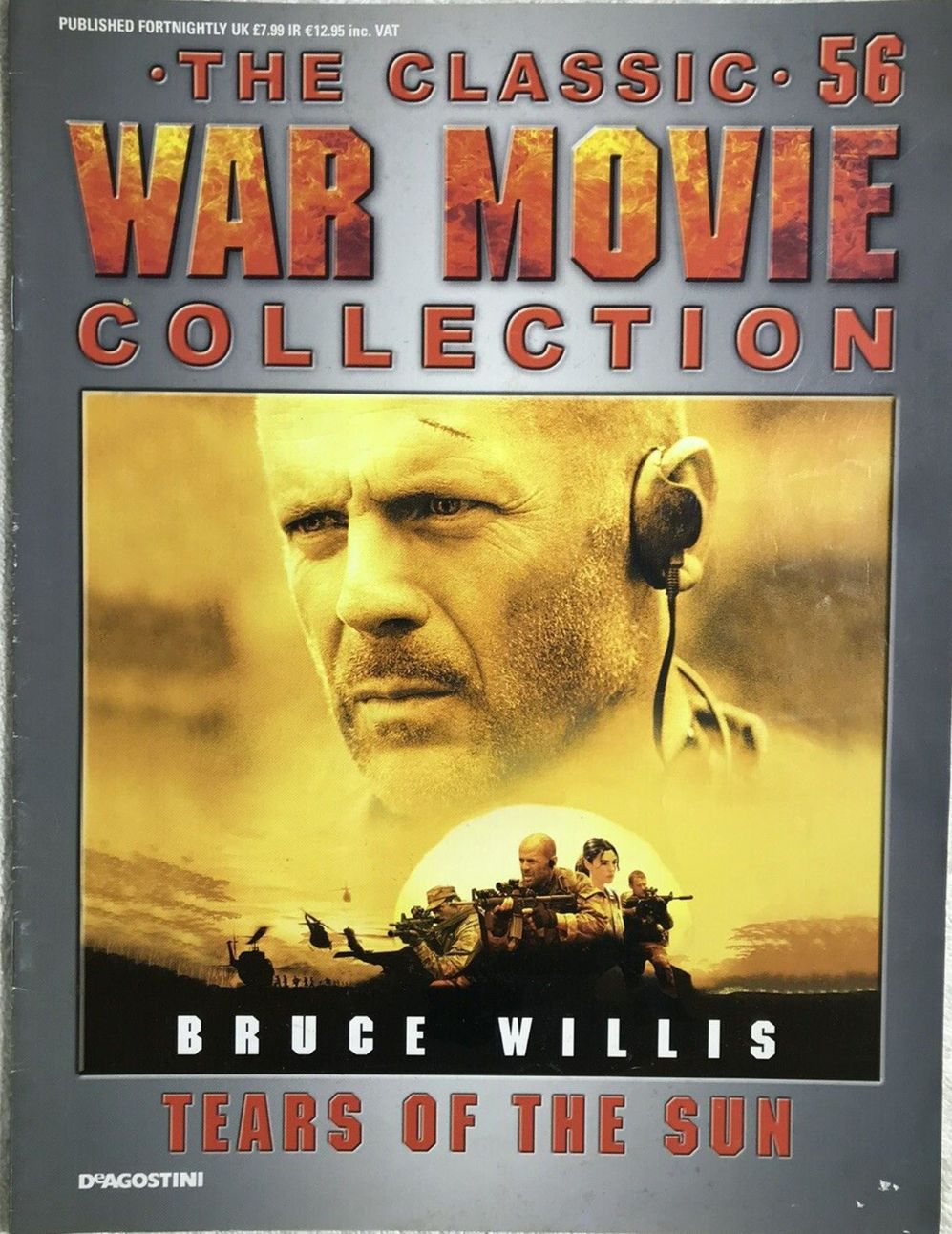 CLASSIC WAR MOVIE COLLECTION magazine side cover Issue 56   