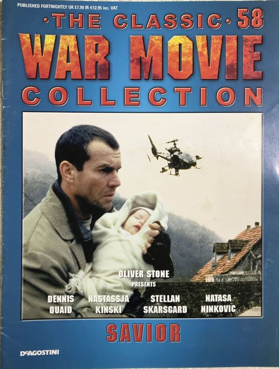 CLASSIC WAR MOVIE COLLECTION magazine side cover Issue 58   