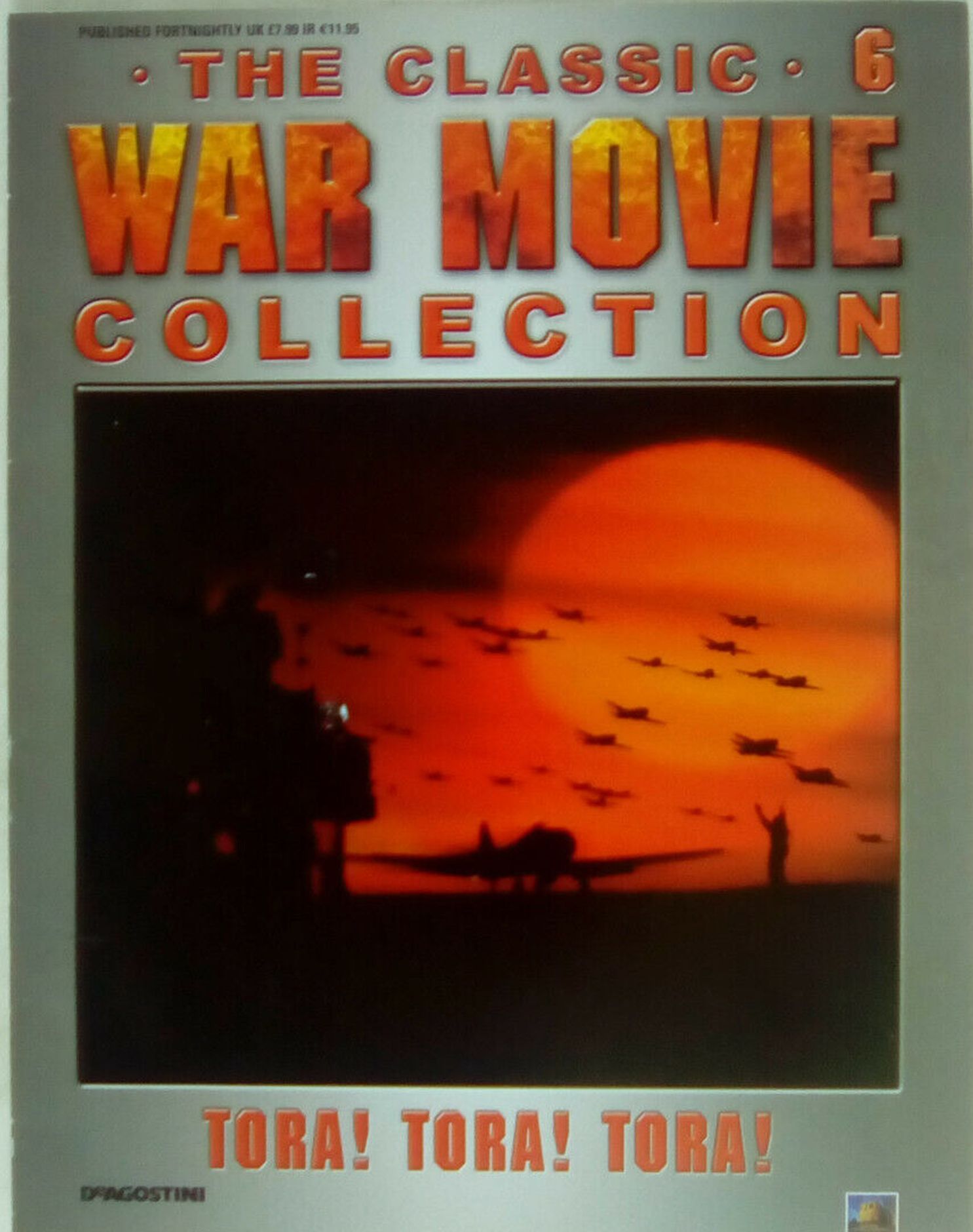 CLASSIC WAR MOVIE COLLECTION magazine side cover Issue 6   