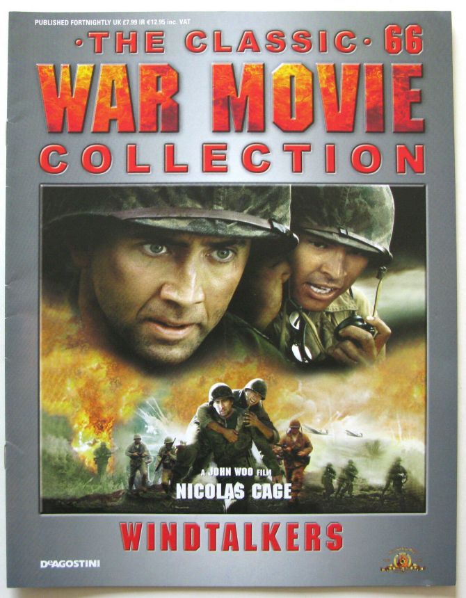 CLASSIC WAR MOVIE COLLECTION magazine side cover Issue 66   