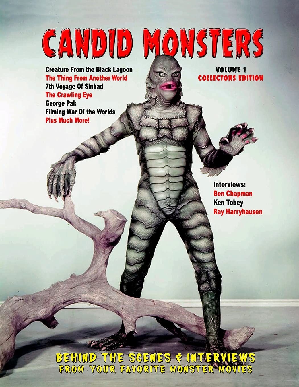 CANDID MONSTERS magazine side cover Issue 1   2018