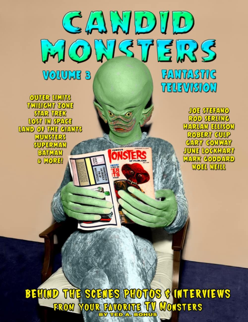 CANDID MONSTERS magazine side cover Issue 3   2018