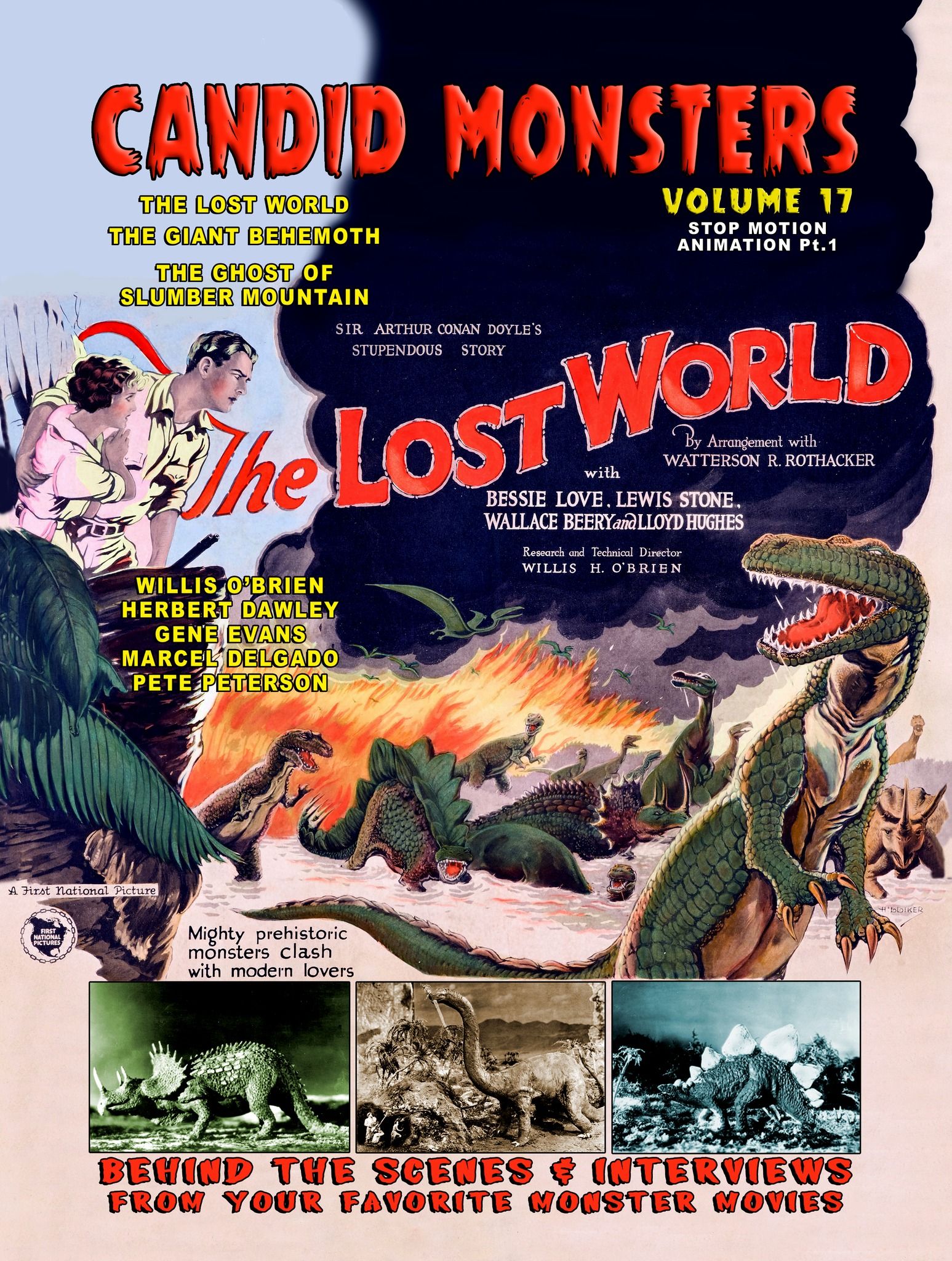 CANDID MONSTERS magazine side cover Issue 17 Autumn 2022