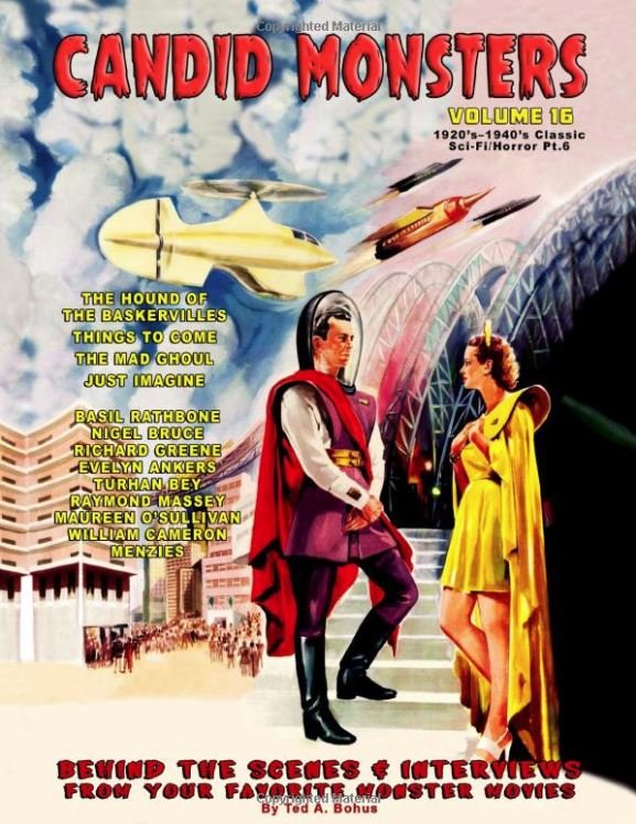 CANDID MONSTERS magazine side cover Issue 16 Summer 2022