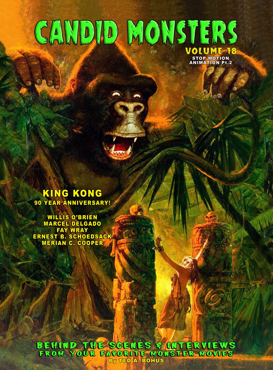 CANDID MONSTERS magazine side cover Issue 18 Spring 2023