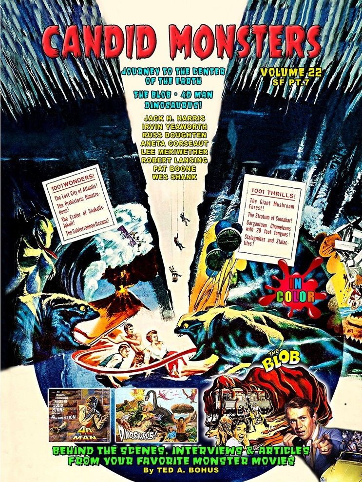 CANDID MONSTERS magazine side cover Issue 22   2024