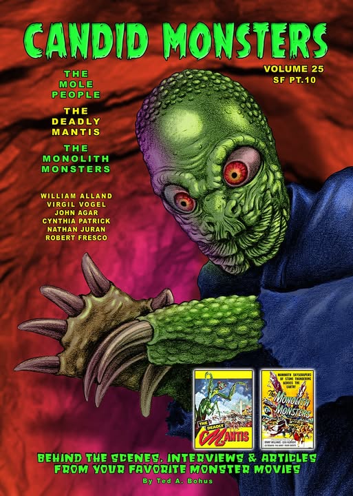 CANDID MONSTERS magazine side cover Issue 25   2025