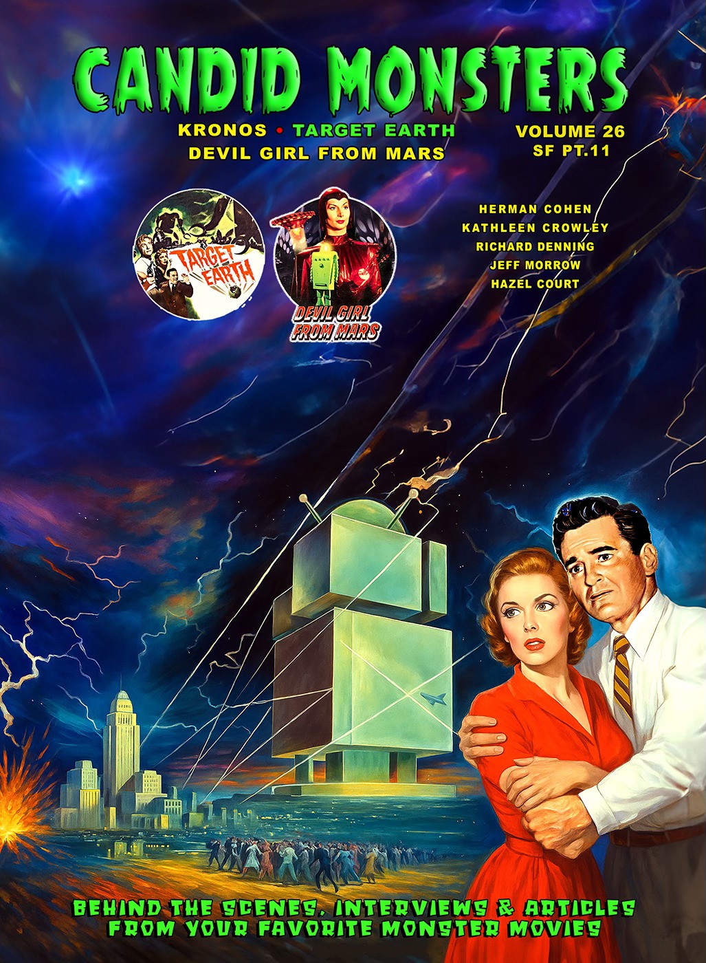 CANDID MONSTERS magazine side cover Issue 26   2025