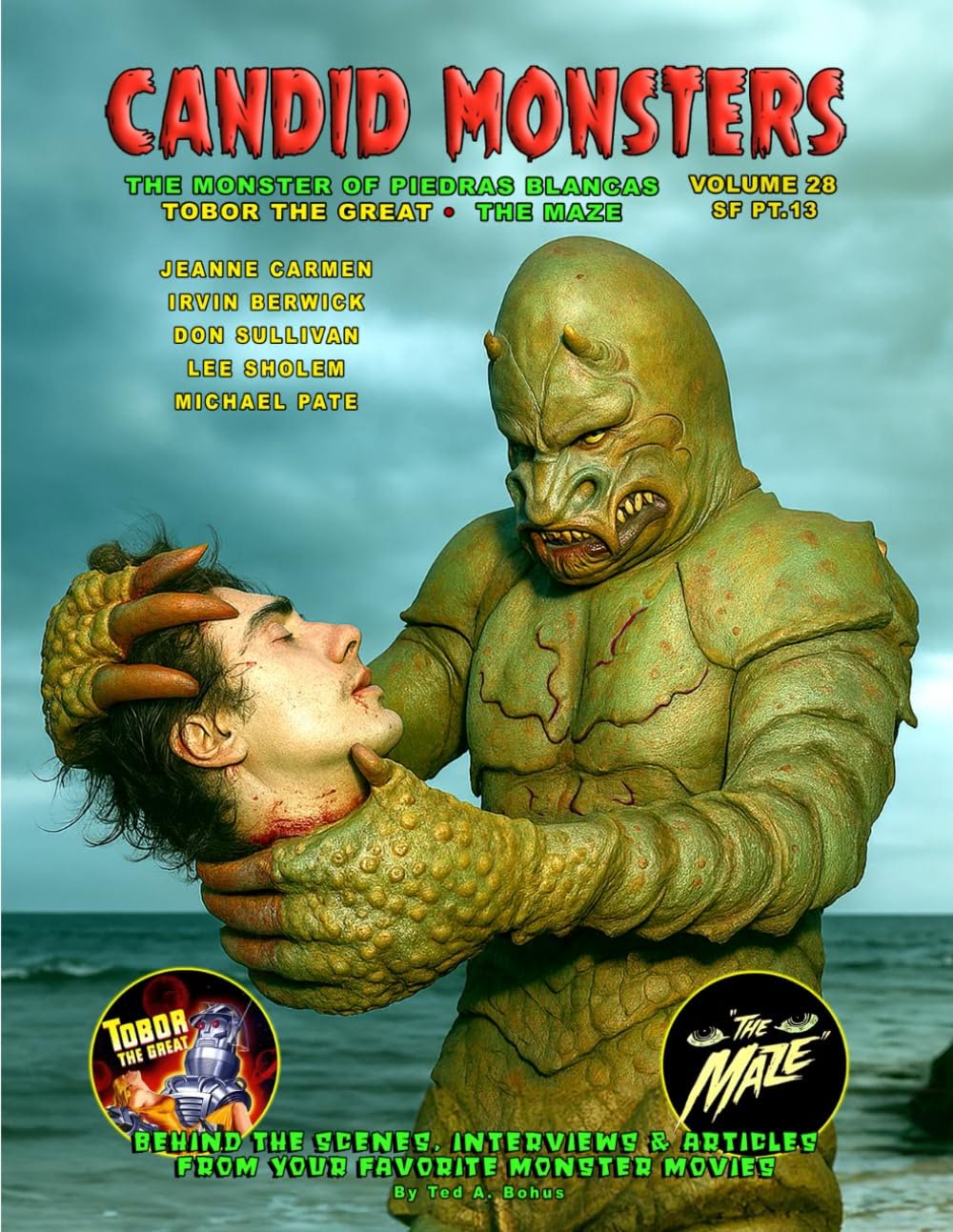 CANDID MONSTERS magazine side cover Issue 28   2026
