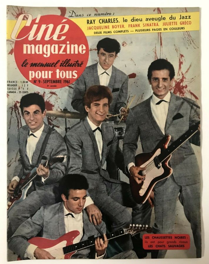 CINE MAGAZINE POUR TOUS magazine side cover Issue 9  September 1961