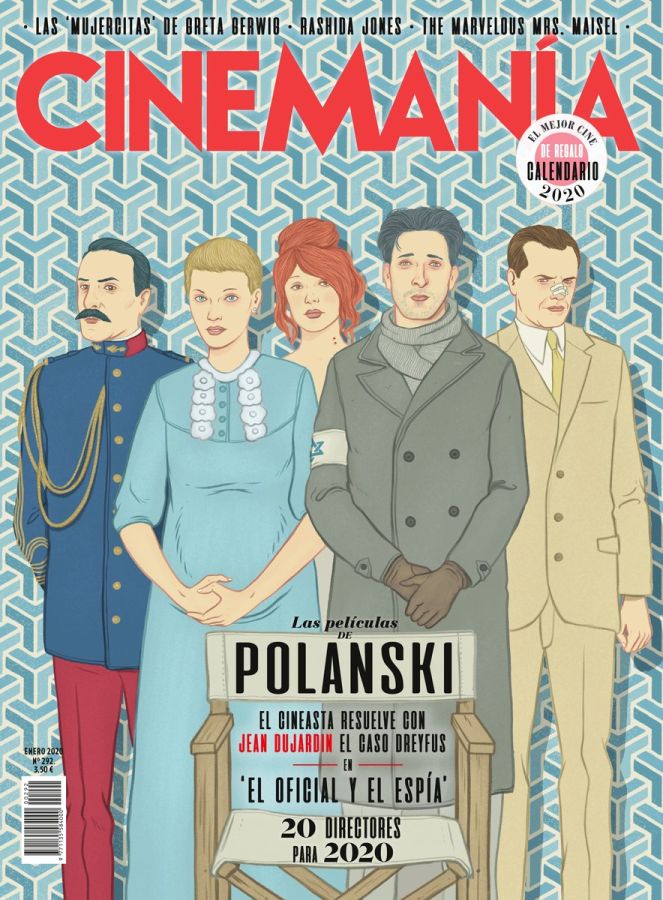 CINEMANIA magazine side cover Issue 292  January 2020