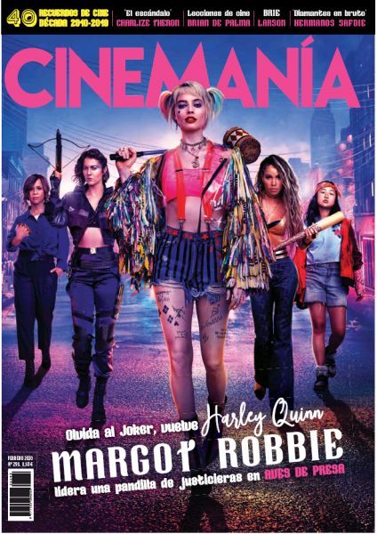 CINEMANIA magazine side cover Issue 293  February 2020