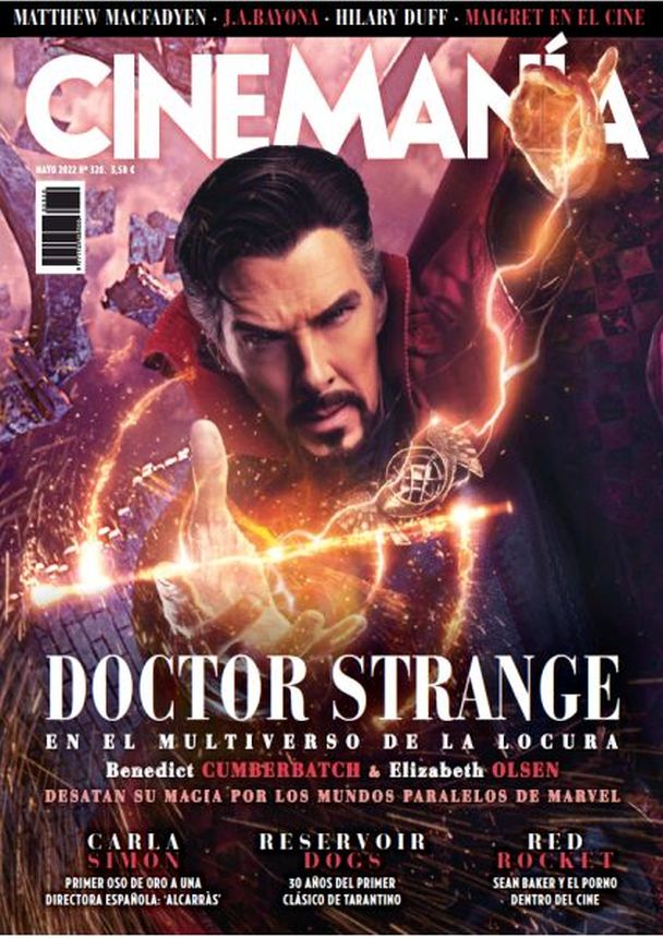 CINEMANIA magazine side cover Issue 320  May 2022