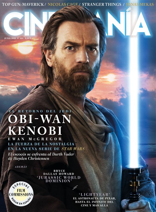 CINEMANIA magazine side cover Issue 321  June 2022