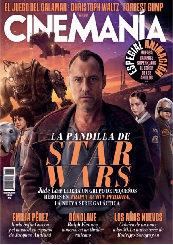 CINEMANIA magazine side cover Issue 351  December 2024