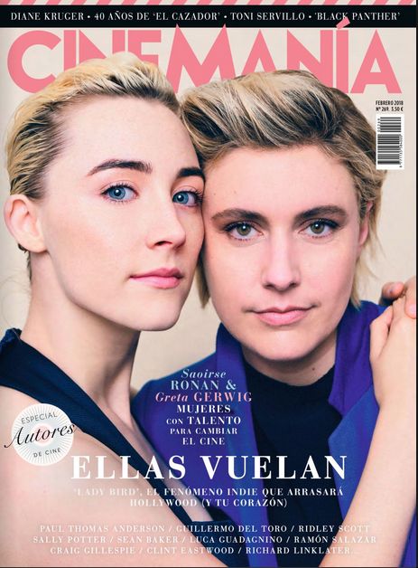 CINEMANIA magazine side cover Issue 269  February 2018