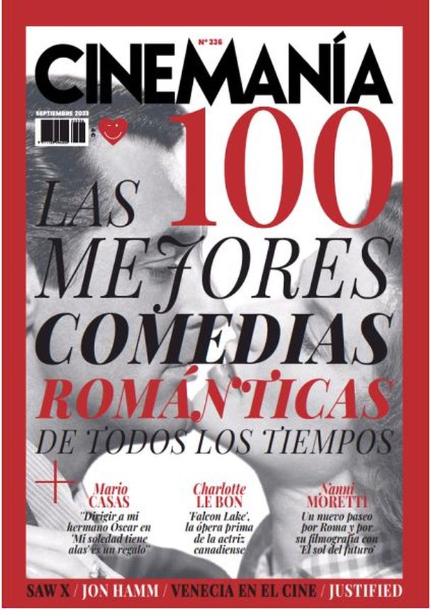 CINEMANIA magazine side cover Issue 336  September 2023