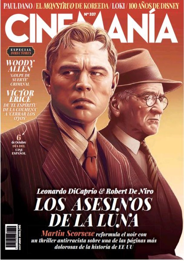CINEMANIA magazine side cover Issue 337  October 2023