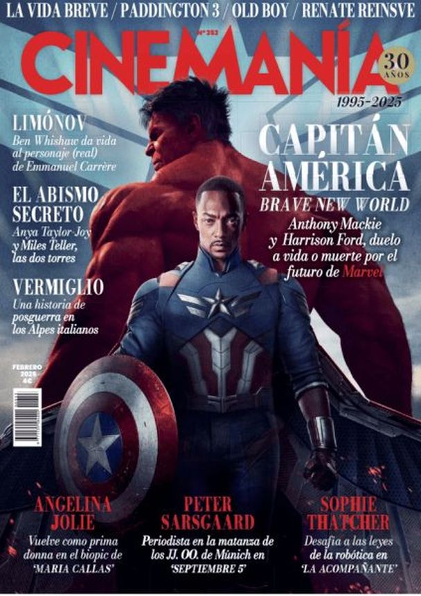 CINEMANIA magazine side cover Issue 353  February 2025