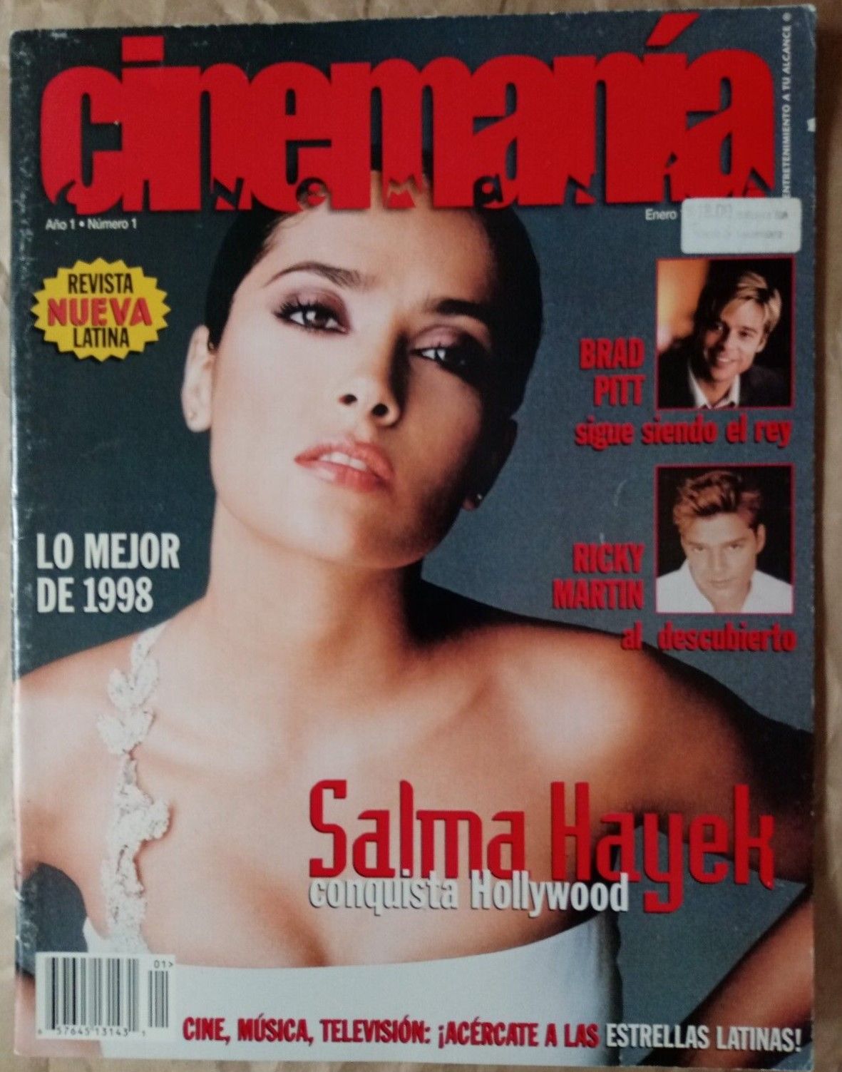 CINEMANIA USA magazine side cover Issue 1  January 1999