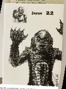 CALLING MONSTER ISLAND magazine side cover Issue 22   2022