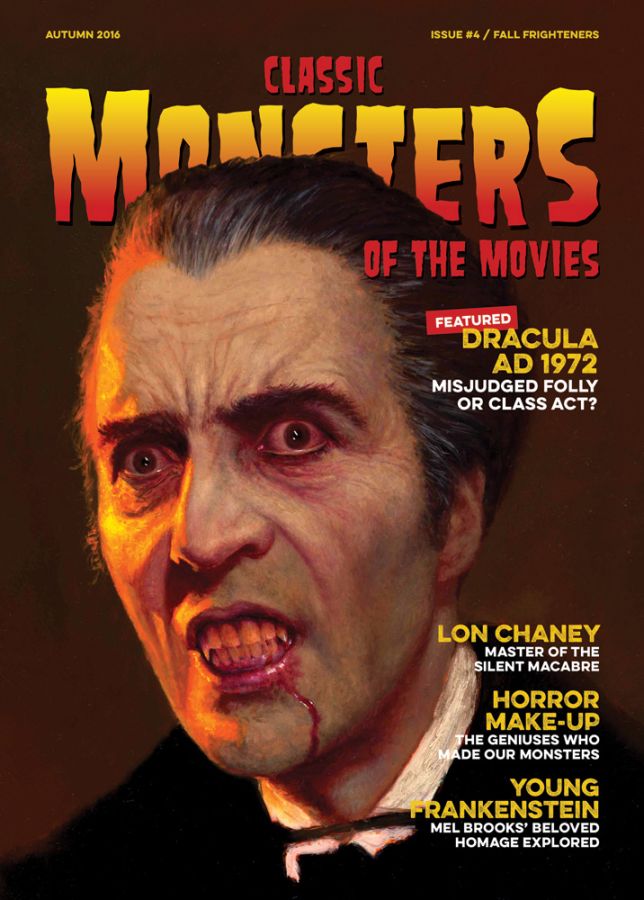 CLASSIC MONSTERS OF THE MOVIES magazine side cover Issue 4 Autumn 2016