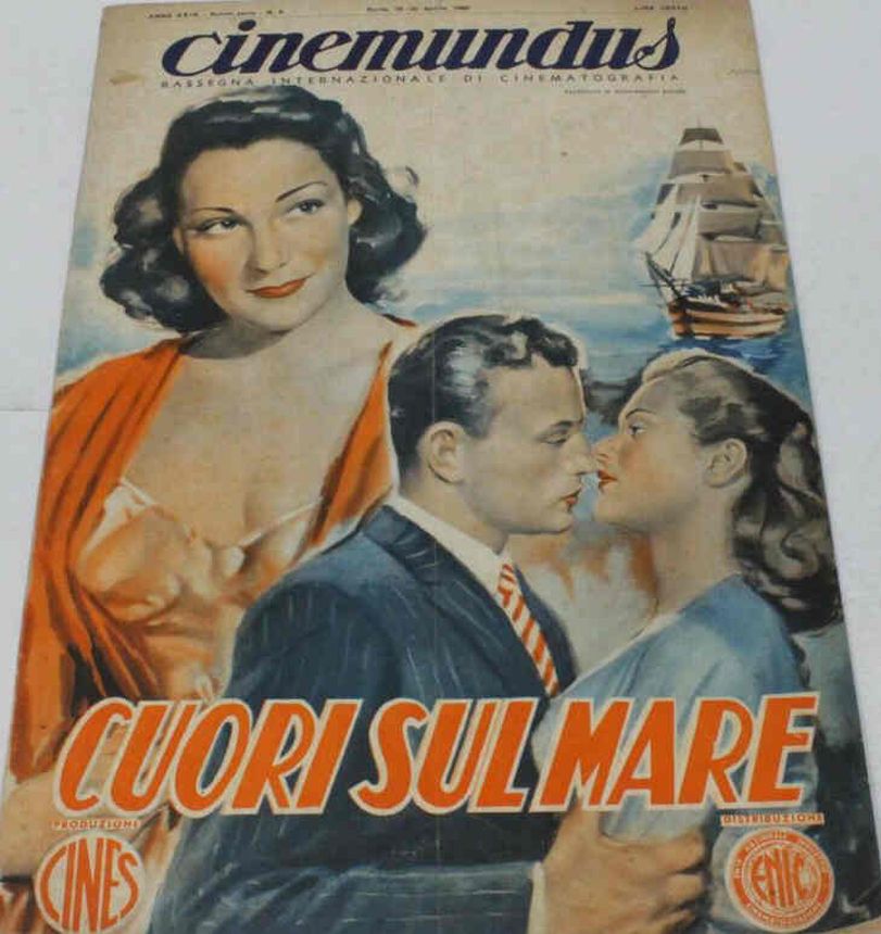 CINEMUNDUS magazine side cover Issue 18 30 April 1950