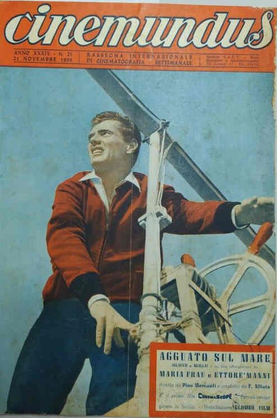 CINEMUNDUS magazine side cover Issue 21 21 November 1956