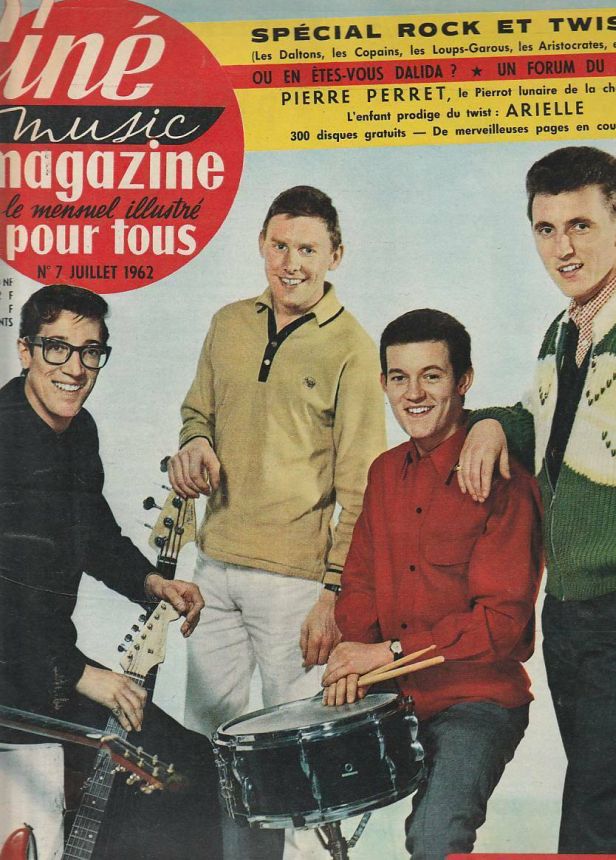 CINE MUSIC MAGAZINE magazine side cover Issue 7  July 1962