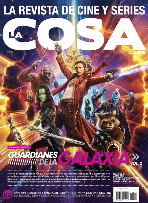 LA COSA CINE magazine side cover Issue 241 April 2017