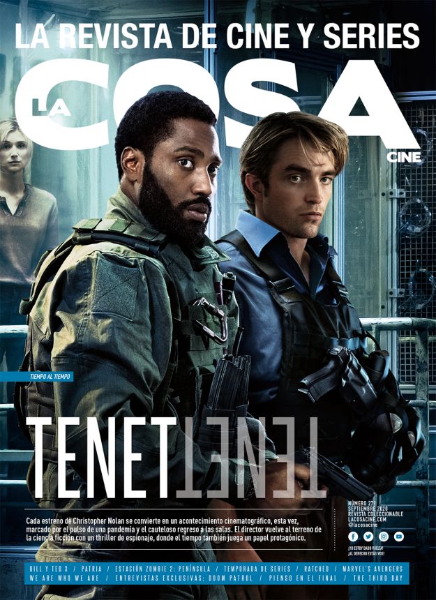 LA COSA CINE magazine side cover Issue 279  September 2020