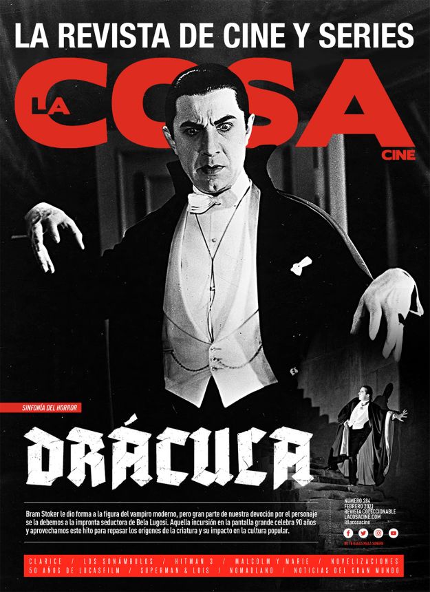 LA COSA CINE magazine side cover Issue 284  February 2021