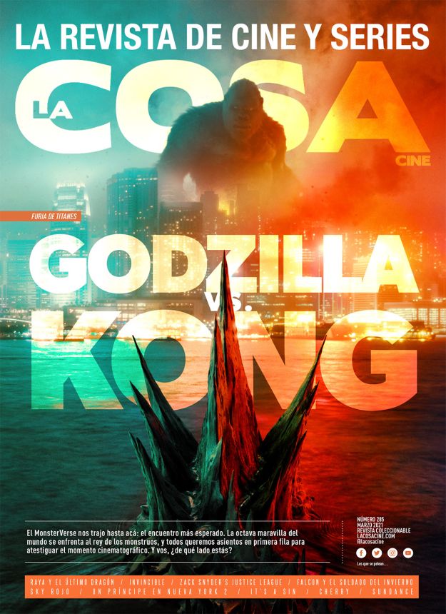 LA COSA CINE magazine side cover Issue 285  March 2021