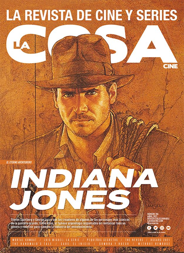 LA COSA CINE magazine side cover Issue 286  April 2021