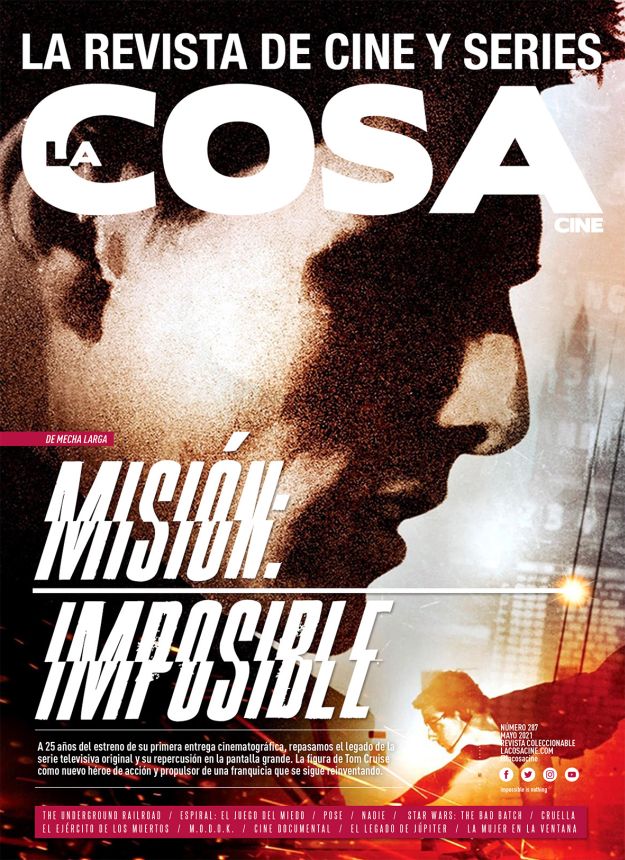 LA COSA CINE magazine side cover Issue 287  May 2021