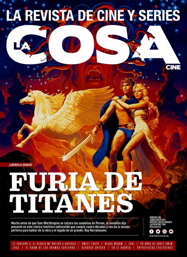 LA COSA CINE magazine side cover Issue 288  June/July 2021