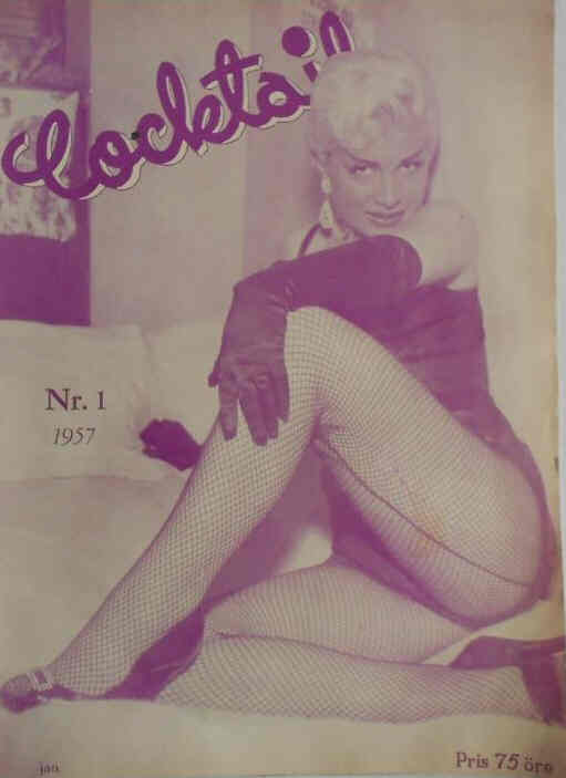 COCKTAIL magazine side cover Issue 1  1957