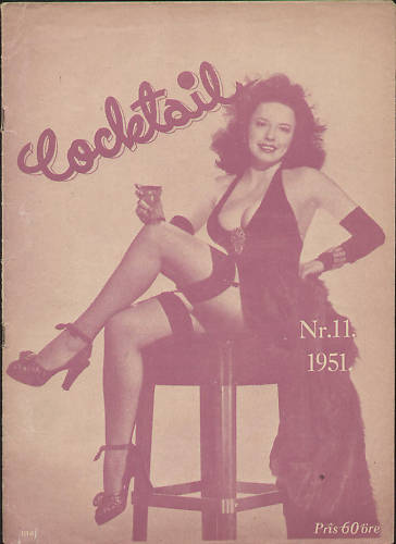 COCKTAIL magazine side cover Issue 11 23 May 1951